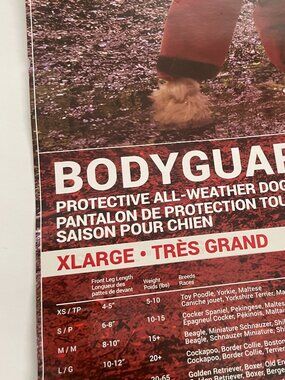 Dog Bodysuit Weather Protection Pants